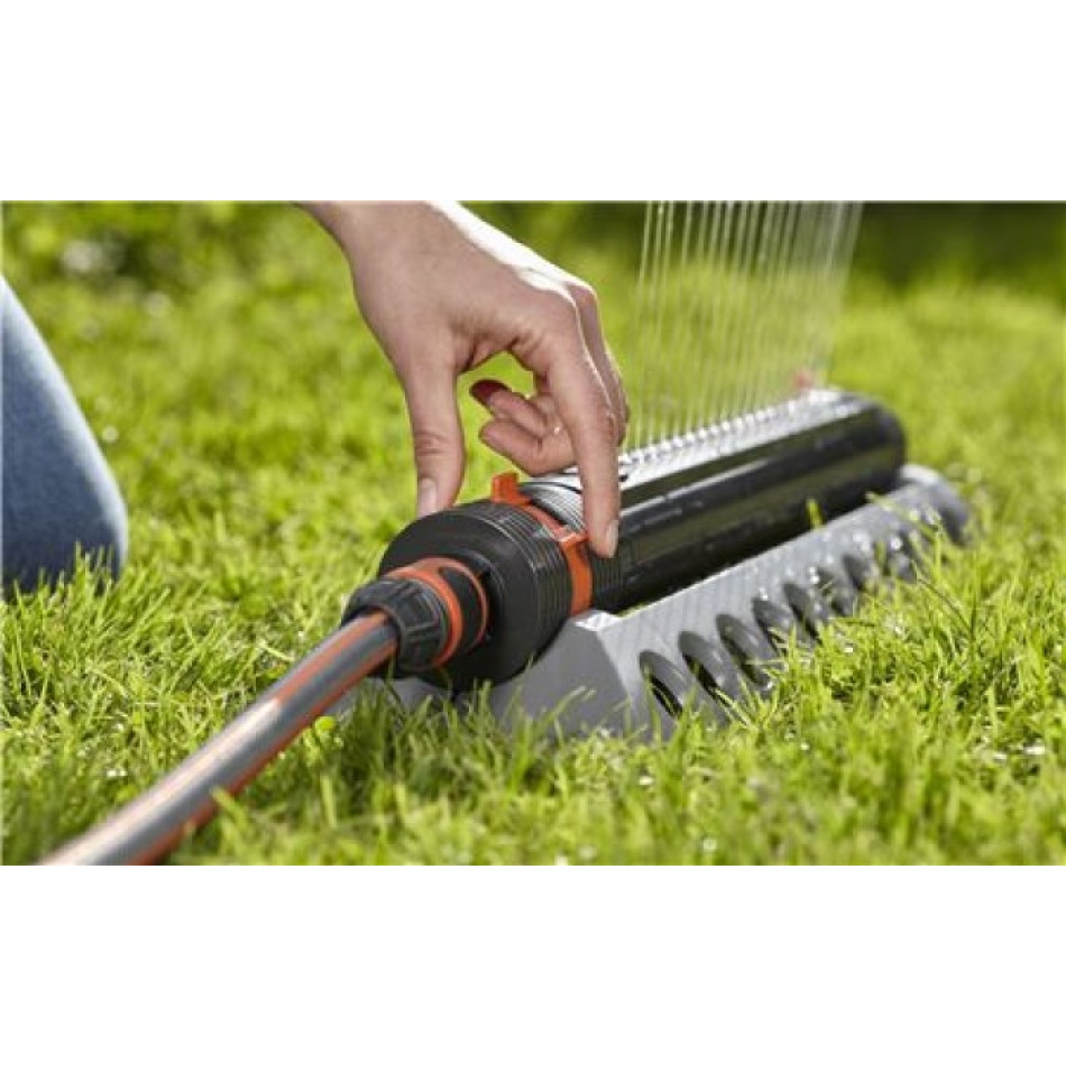 Gardena 1971-20 Aspersor oscilante Comfort Aquazoom 