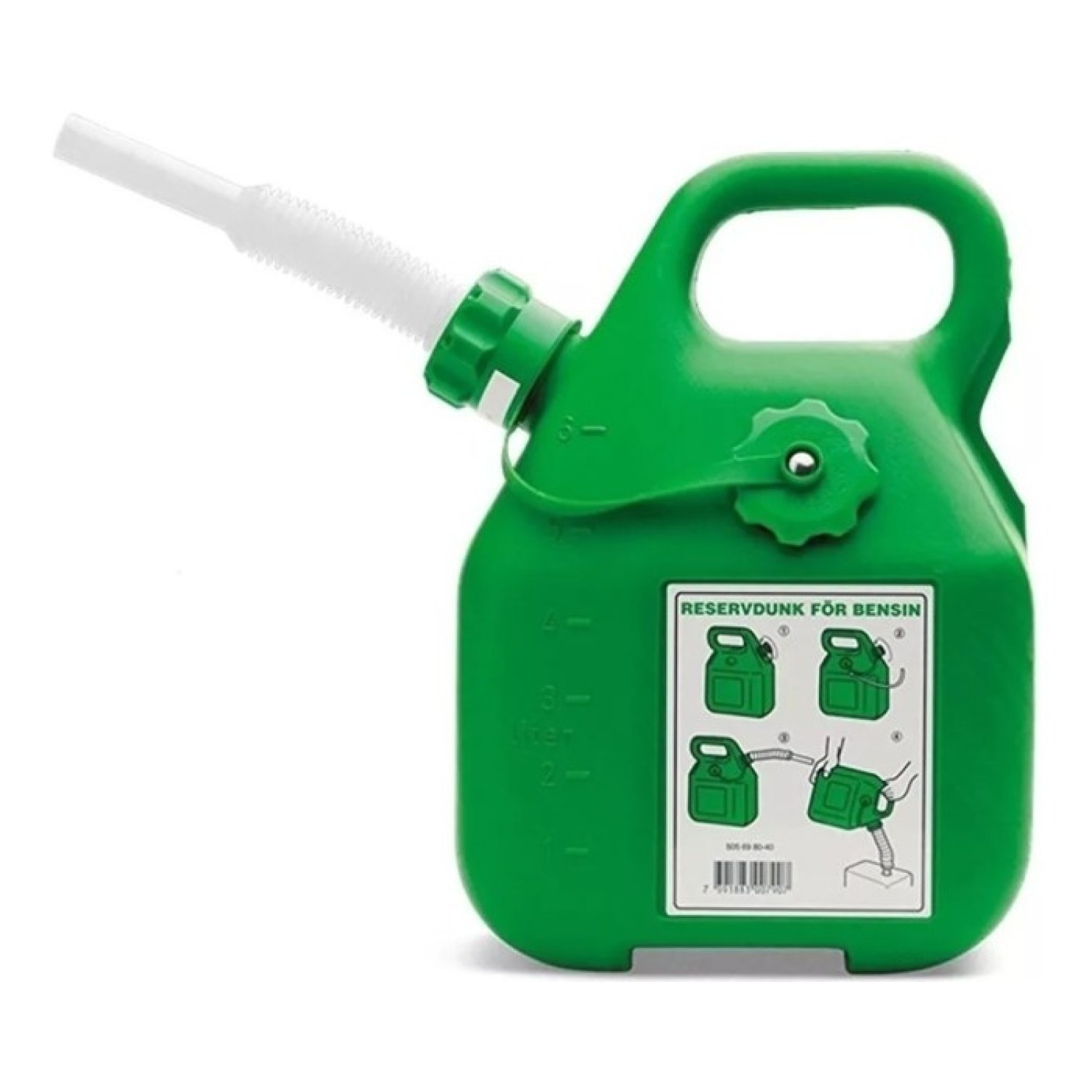 Husqvarna 505698040 Bidón de gasolina 6L verde