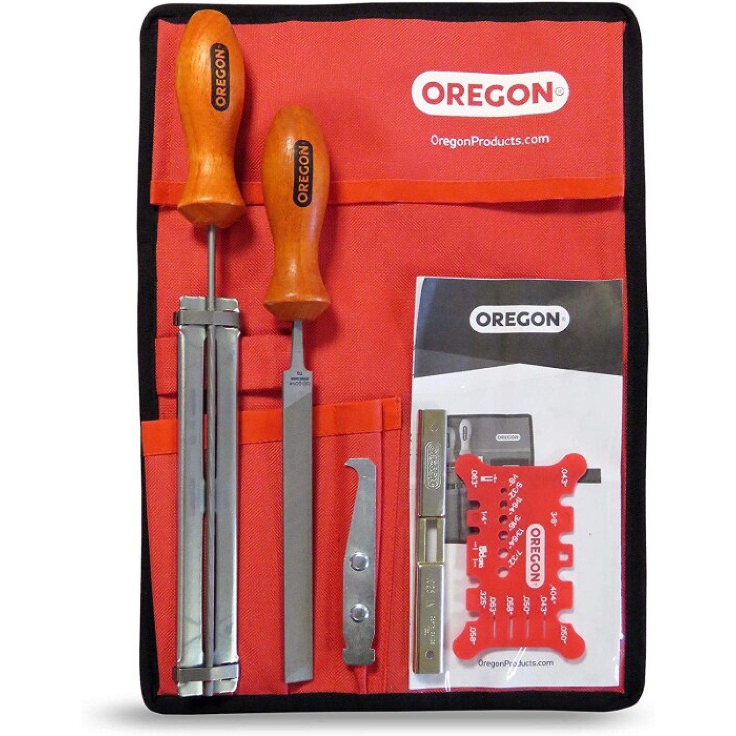 Oregon 558551 Kit afilado para cadena de motosierra 7/32" paso 3/8"