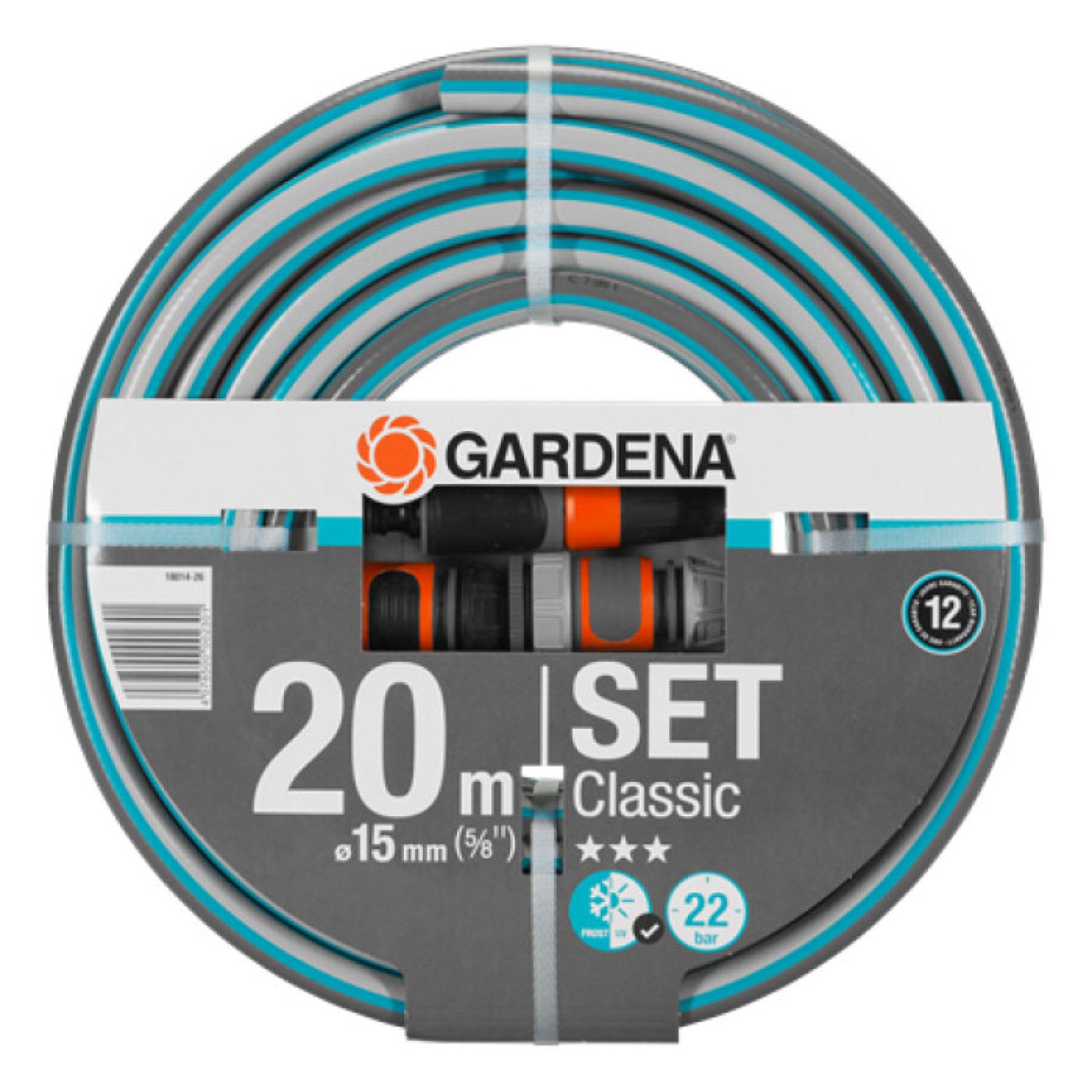 Gardena 18014-26 Manguera de riego 20m 5/8" Classic
