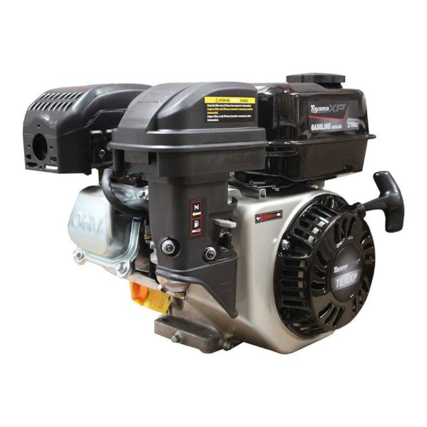 Toyama TE70-XP Motor 210 cc 7 Hp cuñero 3/4