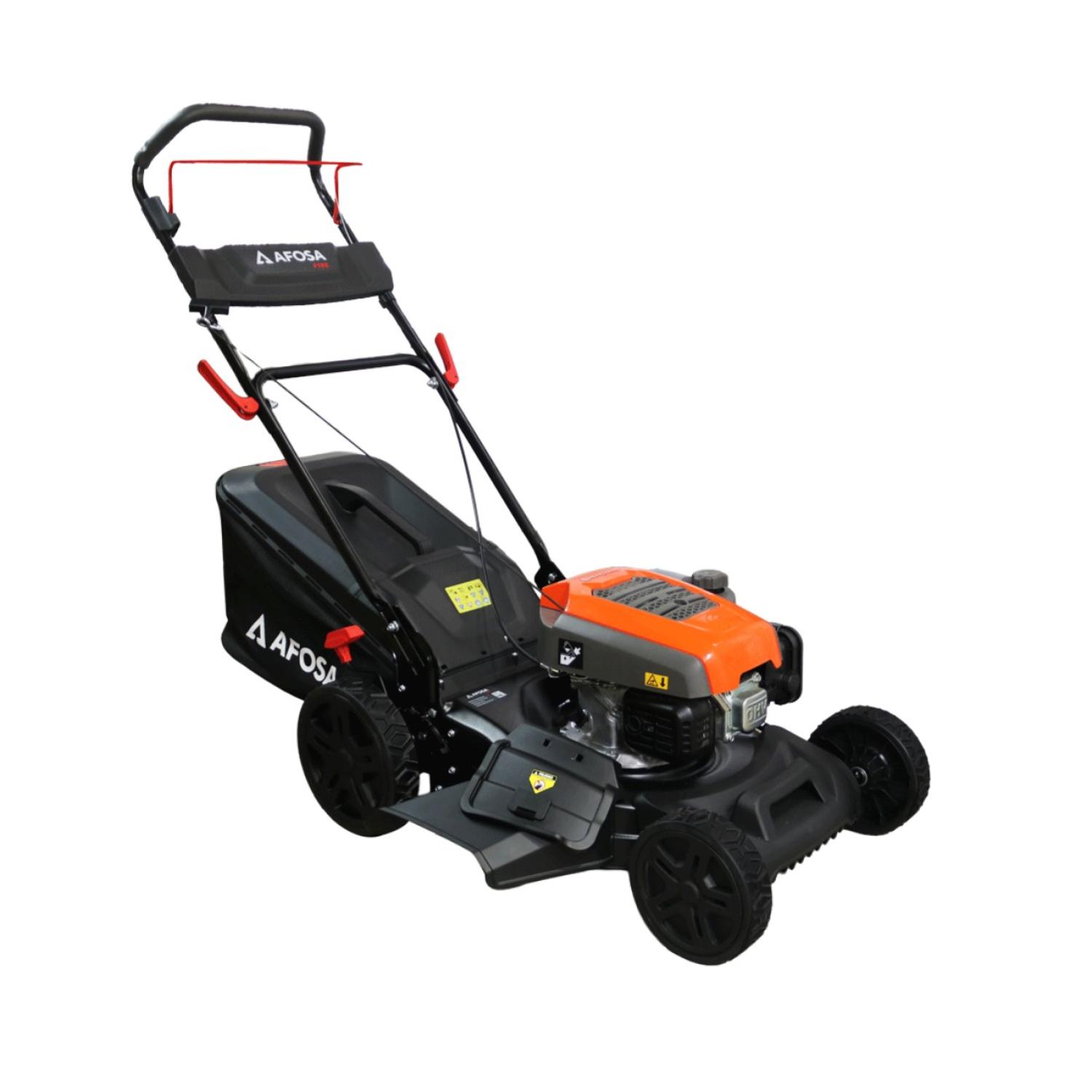 Podadora de empuje 18" de corte Afosa P18E con motor Husqvarna 4.5 Hp