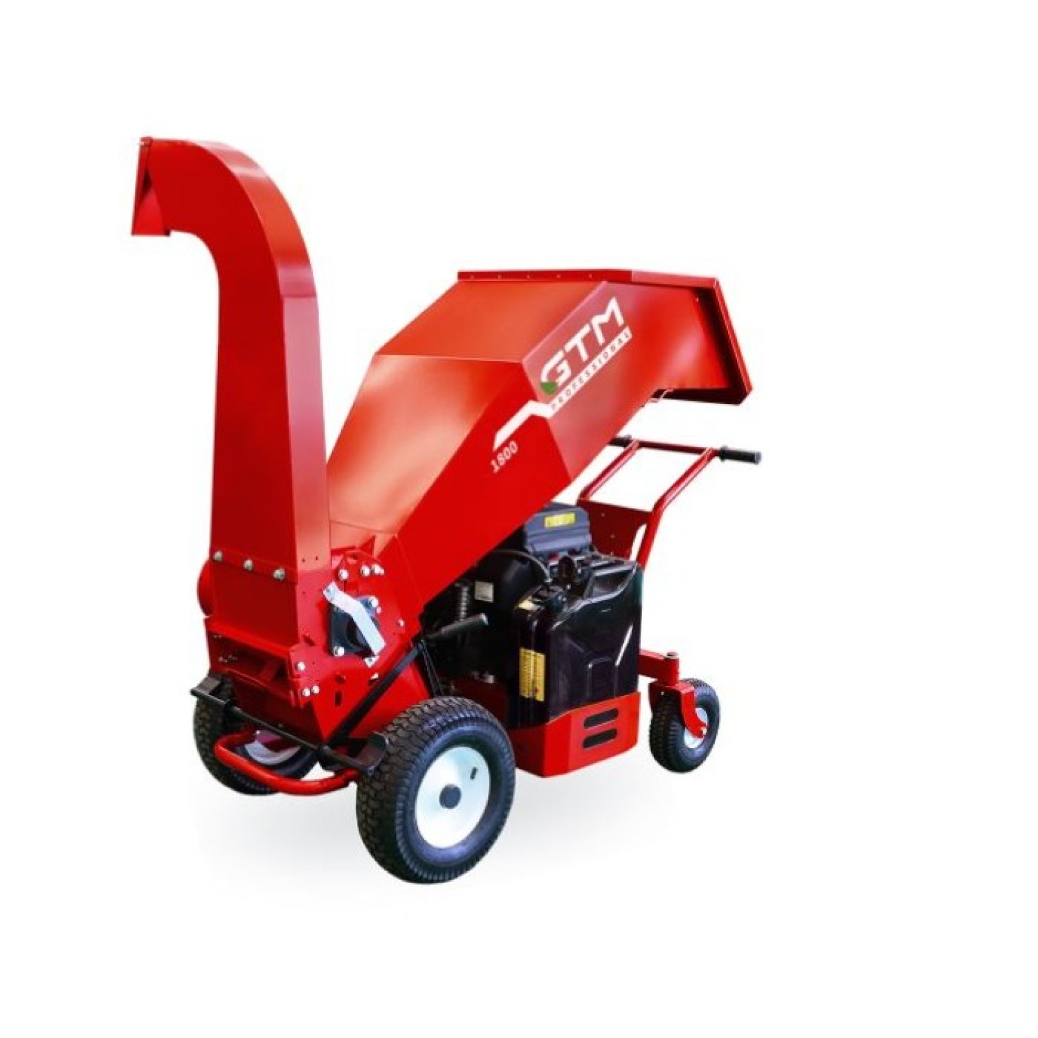 GTM GTS1800C Trituradora de ramas 12 cm de corte con motor de 20Hp. Loncin LC2V78F-2