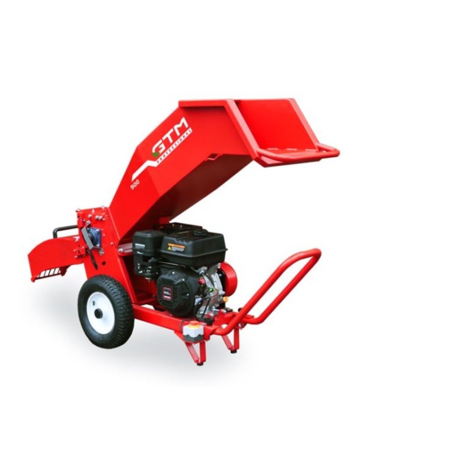 GTM GTS900C trituradora agrícola con motor Loncin G300F 10 Hp. Capacidad de triturado 8 cm.